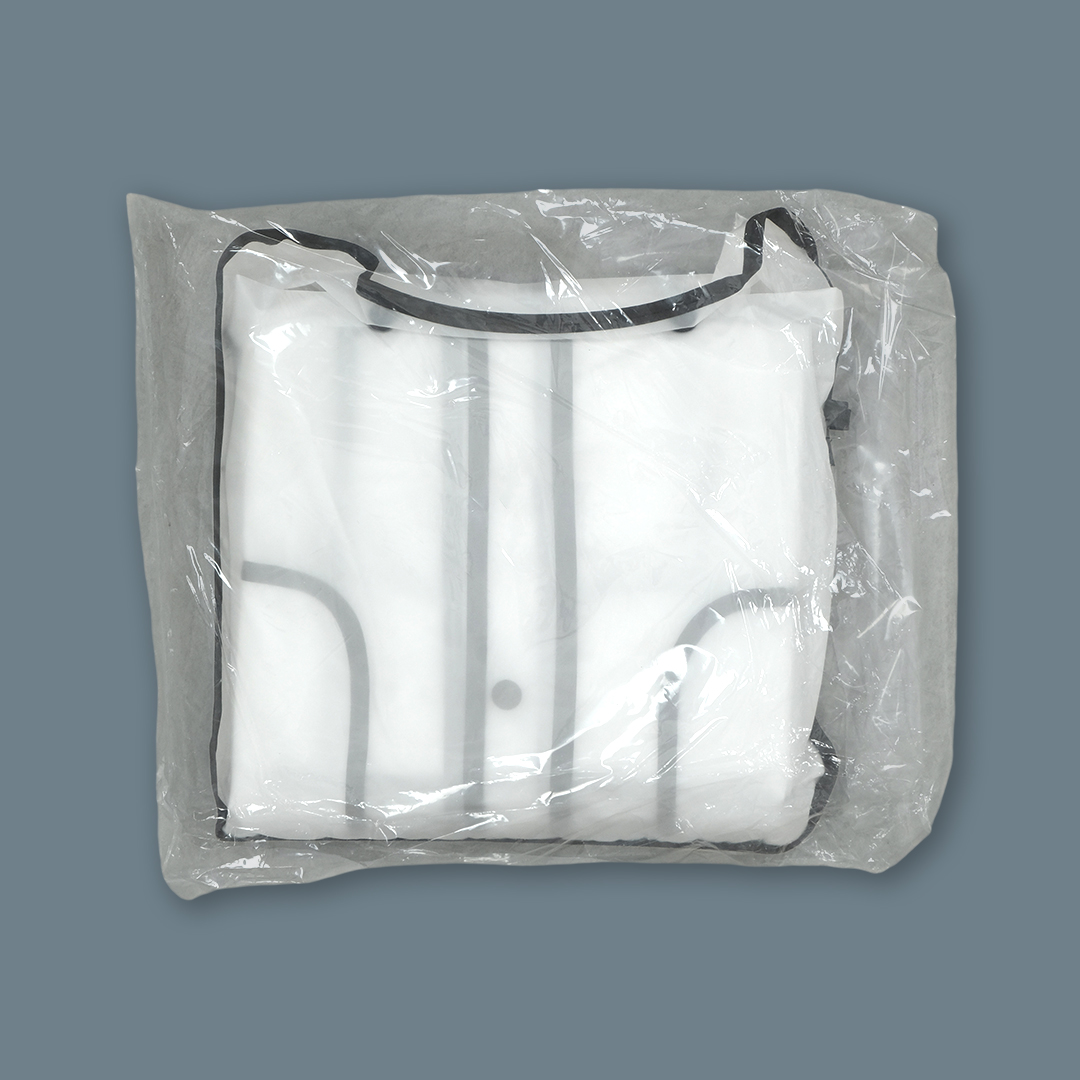 Gambar produk FJUN Jas Hujan Portable Raincoat Transparent Poncho with Hood L - FJ300