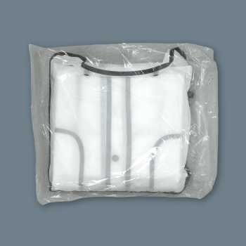 Gambar produk FJUN Jas Hujan Portable Raincoat Transparent Poncho with Hood L - FJ300