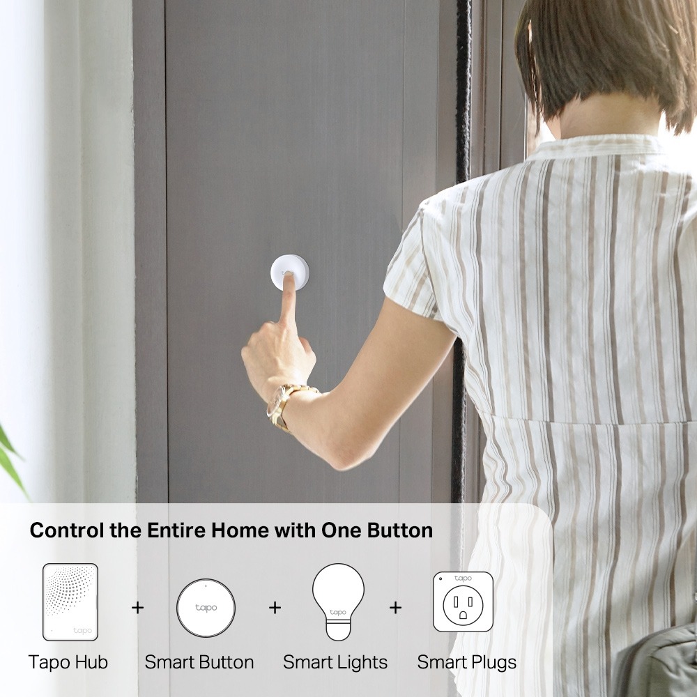 Gambar produk Tp-Link Smart Button Control One Click Alarm - Tapo S200B