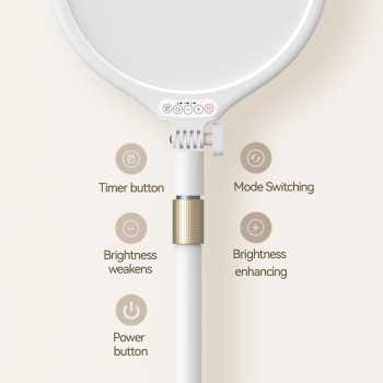 Gambar produk TELESIN Lampu Fill Light Dimmable 3in1 Temperature Flicker Free Desktop Version - P5-BGD