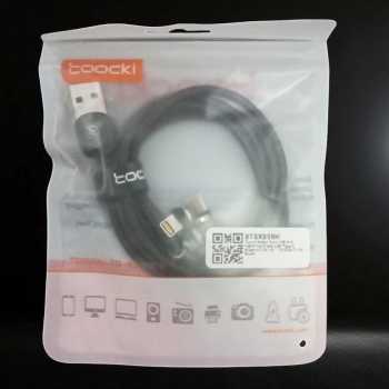 Gambar produk Toocki Kabel Data USB A to Lightning Micro USB Type C Magnetic 3A 1M - TXCDZ3-T-LY01
