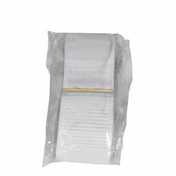 Gambar produk Ludth Plastik Seal Zip Lock Aluminum Plated Frosted Zipper Bag 100 PCS L - INU37
