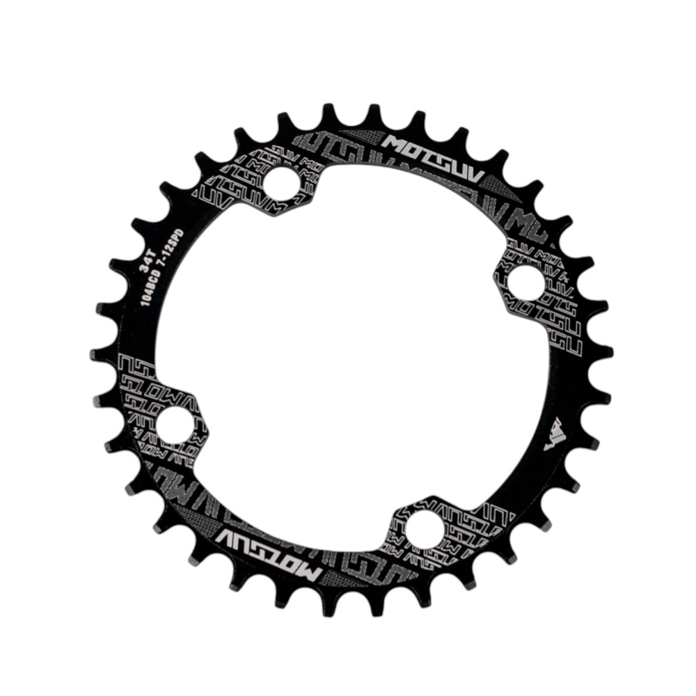 Gambar produk MOTSUV Gigi Crankset Sprocket Sepeda Aluminium Alloy T6 34T - 104BCD