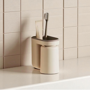 Gambar produk SAYYO Rak Sikat Gigi dan Gelas Toothbrush Storage Cup Rack Holder - G1806