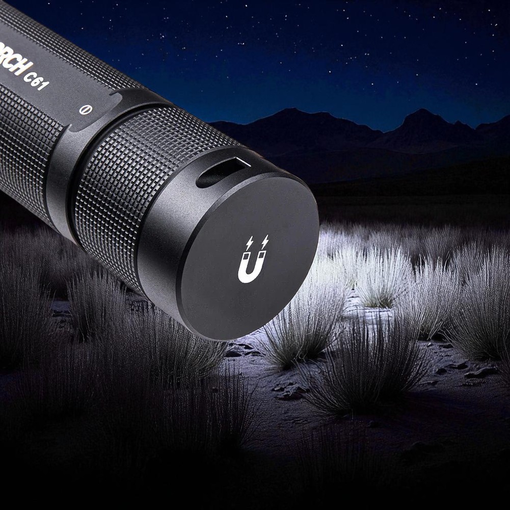 Gambar produk NEXTORCH Senter LED Tactical Flashlight IPX67 3500 Lumens - C61 SET