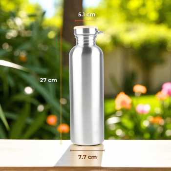 Gambar produk Mtuove Botol Minum Portable Water Bottle Stainless Steel 1L - YM006