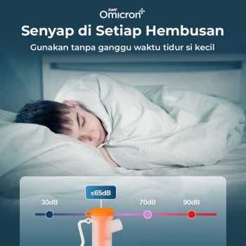 Gambar produk TaffOmicron Alat Terapi Pernapasan Compressor Nebulizer Inhaler - JSL-W310
