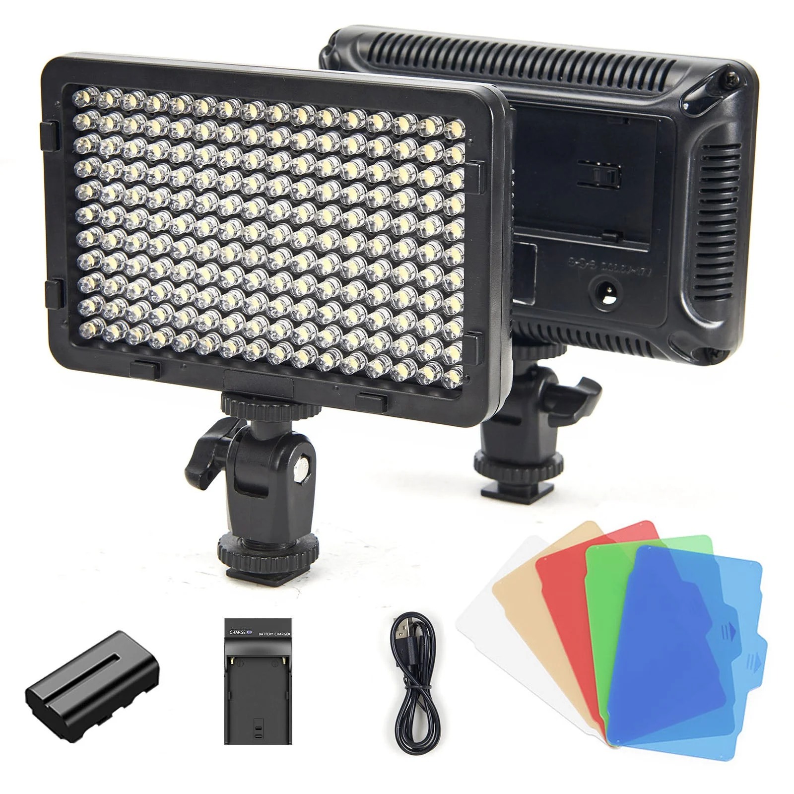 Gambar produk Tolifo Lampu LED Kamera Video Studio Fill Light Rechargeable 11W - PT-176S