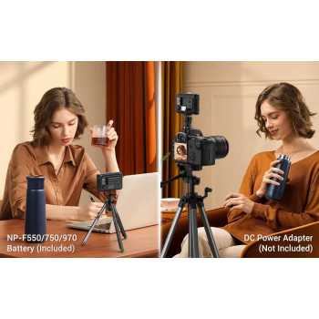 Gambar produk Tolifo Lampu LED Kamera Video Studio Fill Light Rechargeable 11W - PT-176S