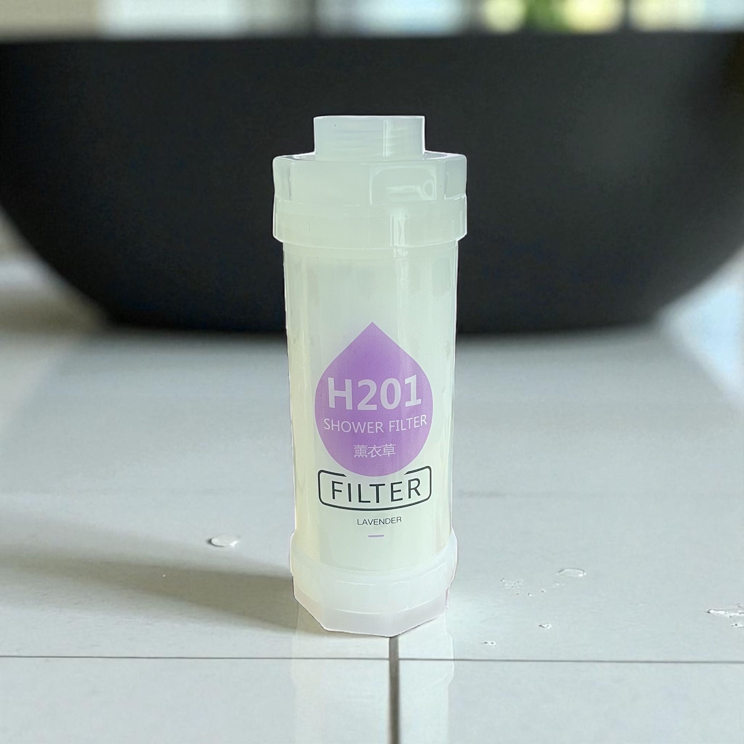 Gambar produk Hoshi Cartridge Shower Head Filter Fragrance Dechlorination Lavender - H201