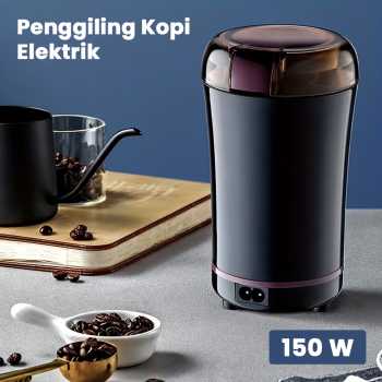 HOMEFISH Penggiling Kopi Elektrik Coffee Grinder Household 150W 220V - W8801