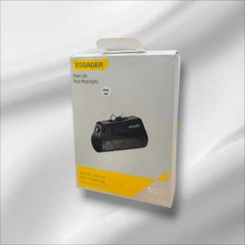 Gambar produk ESSAGER Power Bank Kapsul Mini 2in1 Type C Lightning PD 20W 5000mAh - QH-185