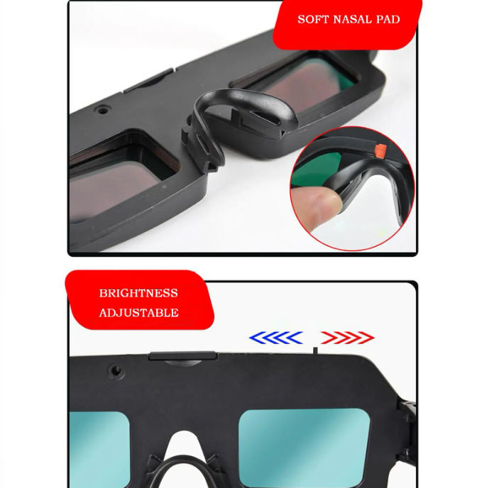 Gambar produk LIOMING Kacamata Las Otomatis Automatic Dimming Welding Glasses - LO4
