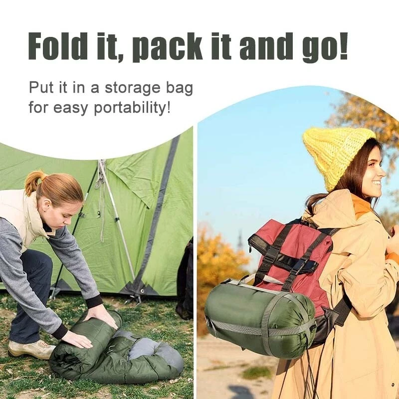 Gambar produk TaffSPORT Kasur Lipat Portable Camping Sleeping Bag Outdoor Hiking - TAF-KL