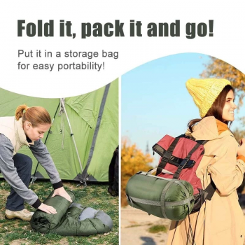 Gambar produk TaffSPORT Kasur Lipat Portable Camping Sleeping Bag Outdoor Hiking - TAF-KL