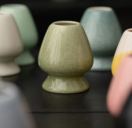 Gambar produk JINGOO Dudukan Pengaduk Chasen Tate Whisk Stand Matcha - D-35