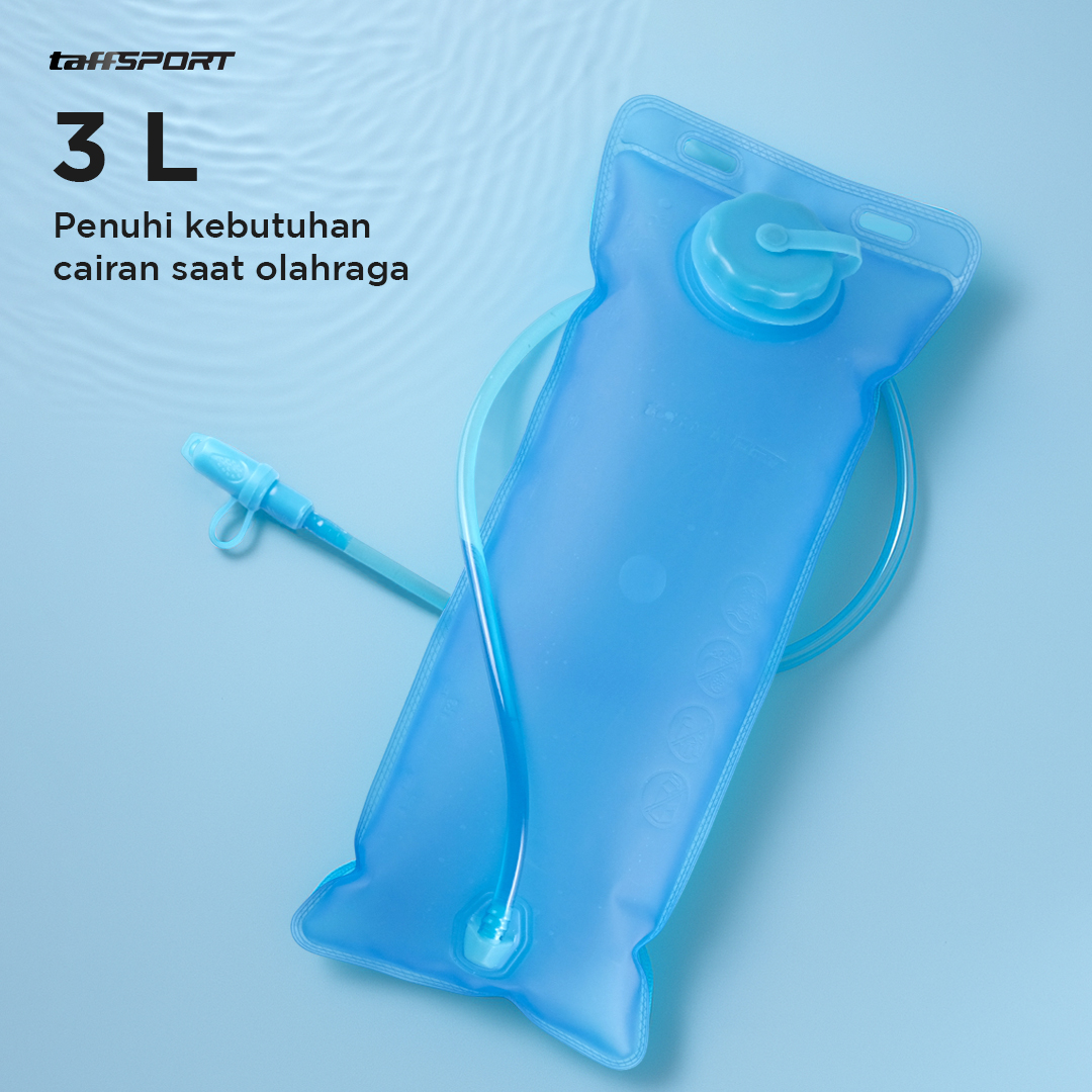 Gambar produk TaffSPORT Botol Minum Lipat Water Bladder Hydration Pack BPA Free 3L - Y8