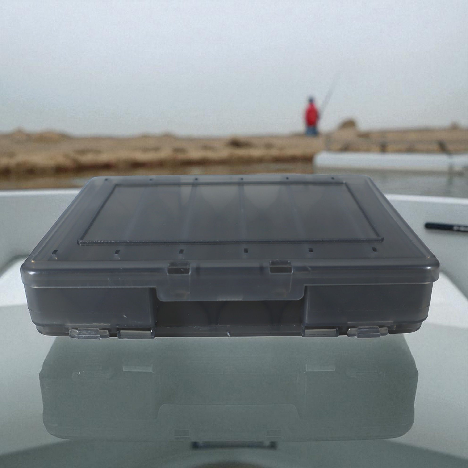 Gambar produk ZUHE Kotak Perkakas Kail Pancing Tackle Box Double Side 12 Grid - ZU012