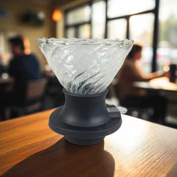 ANTM Filter Penyaring Kopi V60 Cone Coffee Dripper Valve - INU161
