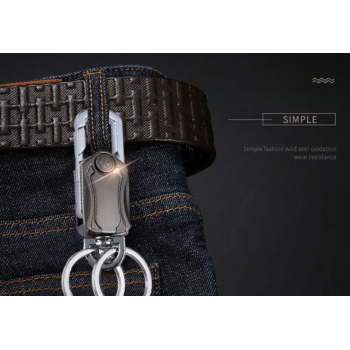 Gambar produk CHROMSTICA Gantungan Kunci Karabiner Keychain Clip Hooks Quickdraw 360 - 1018
