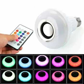 Gambar produk XIMAJI Lampu Bohlam LED Smart Bulb Speaker Bluetooth RGBW E27 265V 12W - X27
