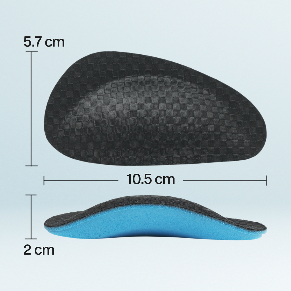 Gambar produk Sunvo Insole Sepatu Alas Kaki Orthopedic Flat Feet Arch Support 1 Pair - SV10