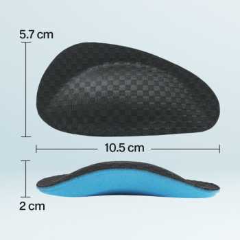 Gambar produk Sunvo Insole Sepatu Alas Kaki Orthopedic Flat Feet Arch Support 1 Pair - SV10