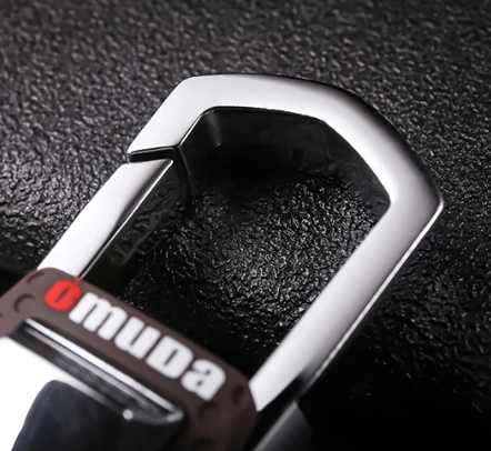 Gambar produk OMUDA Gantungan Kunci Carabiner Keychain Clip Double Ring Zinc Alloy - OM929