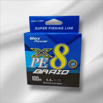 Gambar produk TaffSPORT Senar Pancing PE 8 Braided Strand Fishing Line 100M 0.8 - X8