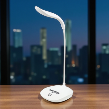 Gambar produk TaffLED Lampu Meja Belajar Desk Lamp Rechargeable 14 LED White Light - T301