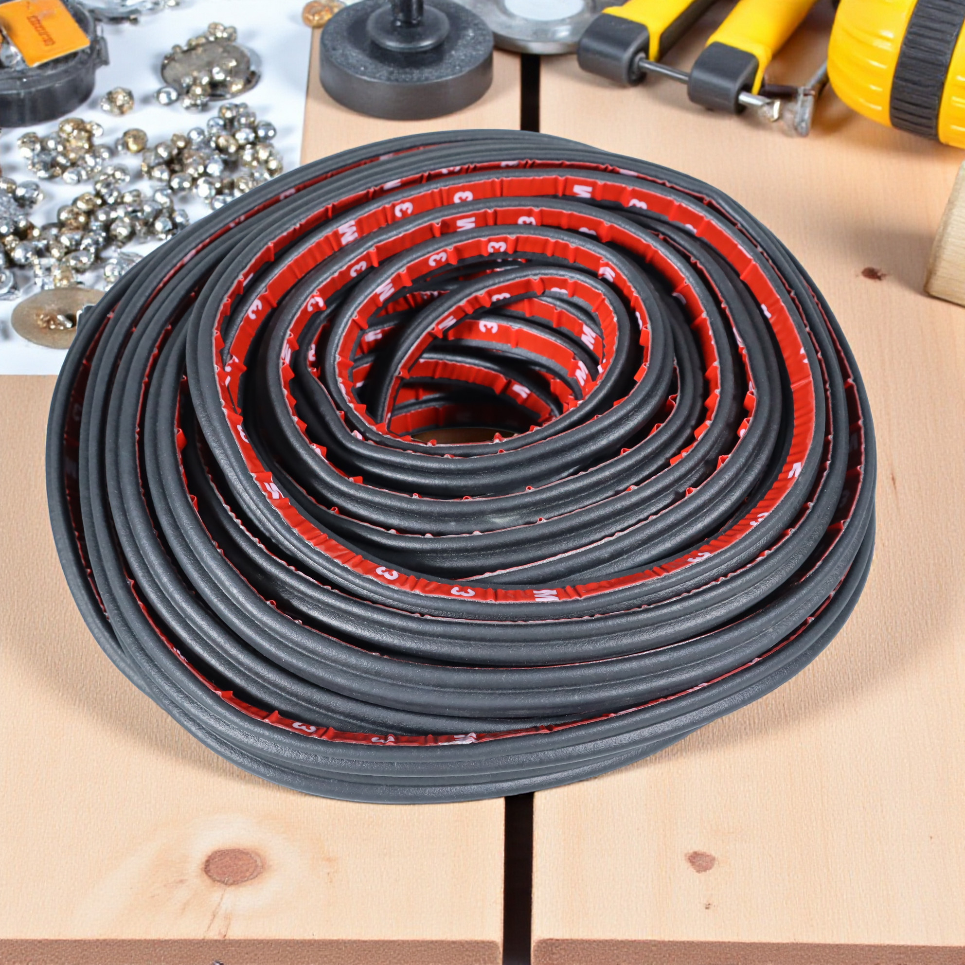 SEAMETAL Rubber Strip Dekorasi Pintu Mobil Soundproof Anti Dust 25M - NP300 Gambar produk SEAMETAL Rubber Strip Dekorasi Pintu Mobil Soundproof Anti Dust 25M - NP300