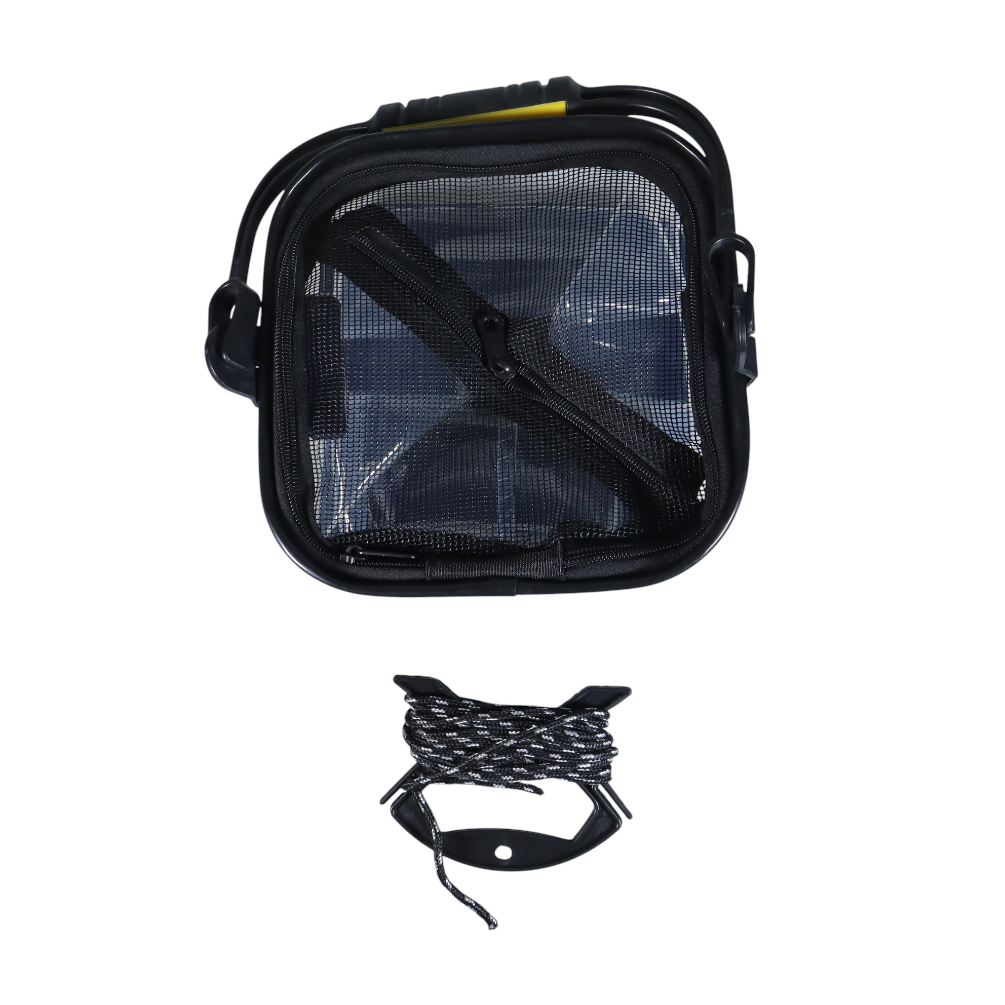 Gambar produk SUNNIMIX Ember Lipat Mancing Ikan Folding Model Rope with Side Pocket Small - SN23