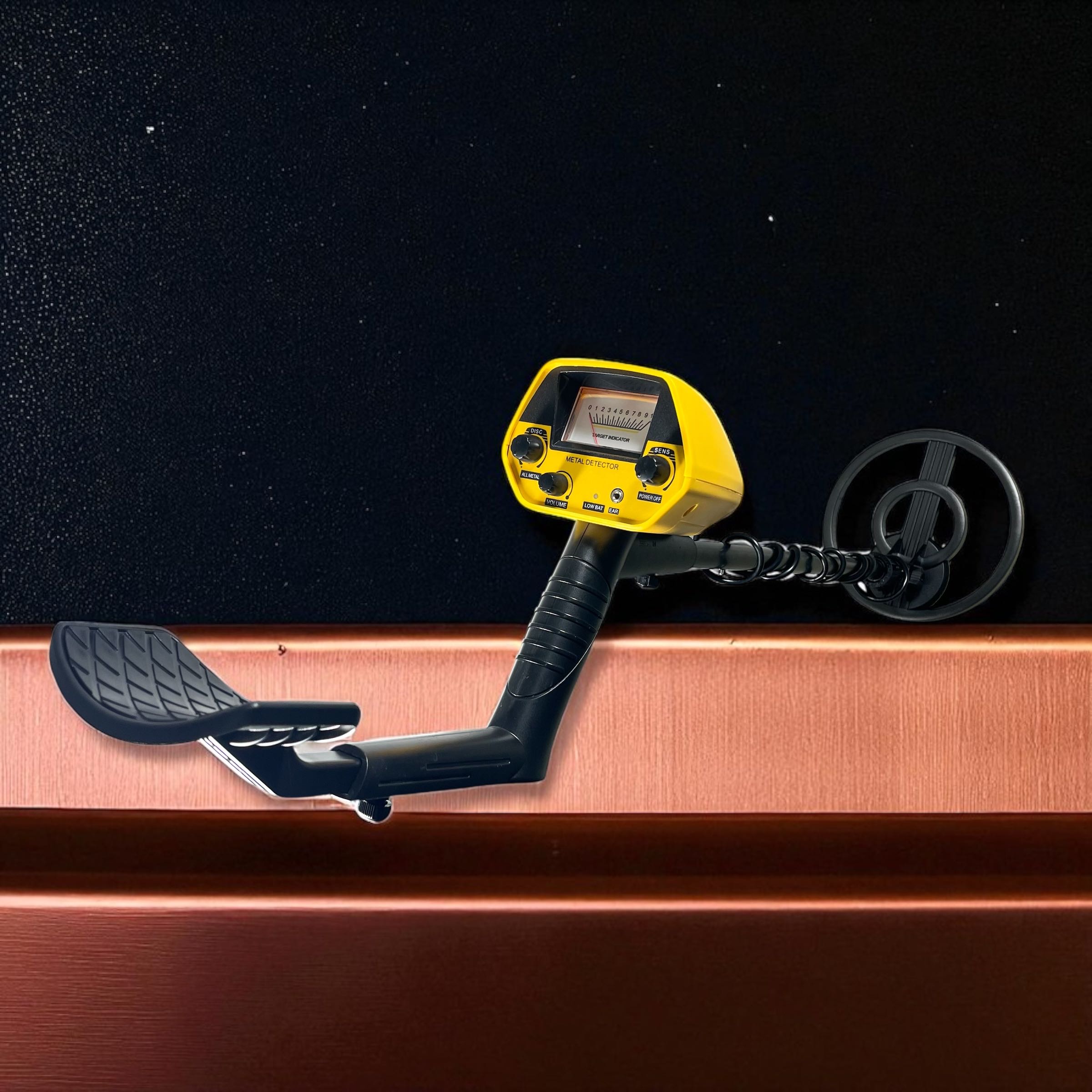 Gambar produk TECLUNG Pendeteksi Logam Metal Detector Waterproof Adjustable 3 Mode - GTX5030G