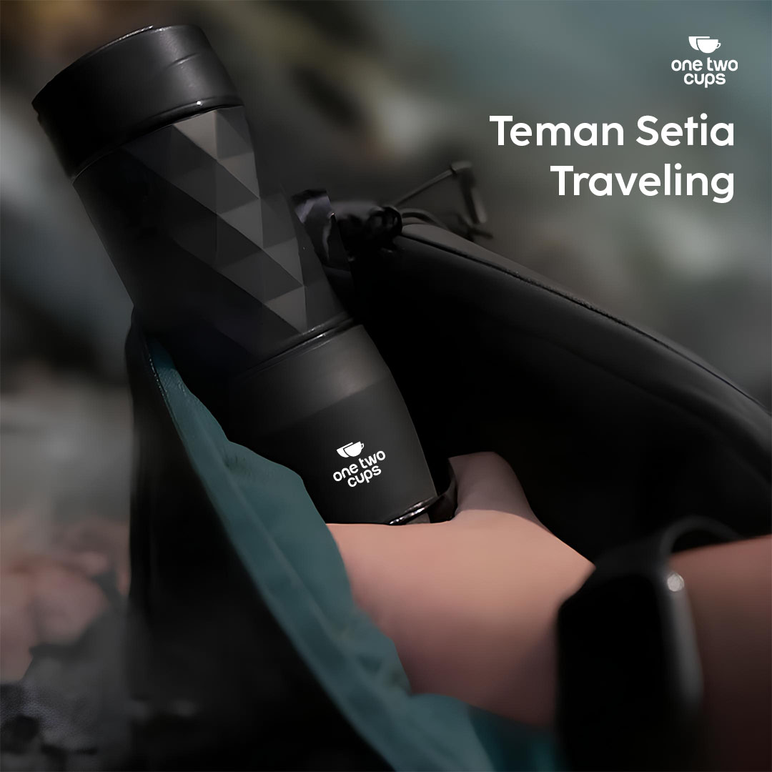 One Two Cups Hand Press Mini Espresso Coffee Maker 3in1 20 Bar 120ml - HS-8439 Gambar produk One Two Cups Hand Press Mini Espresso Coffee Maker 3in1 20 Bar 120ml - HS-8439