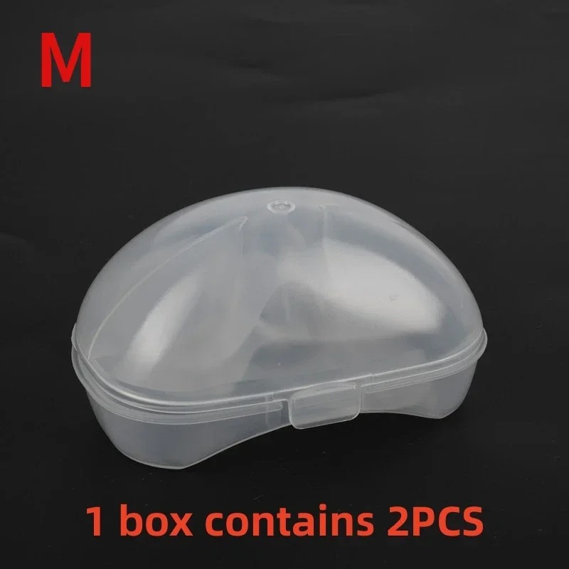 Gambar produk HC Pelindung Puting ASI Breastfeeding Nipple Sillicon Protector 1 Pair M - HMN002