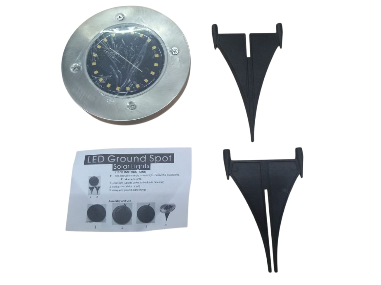 Gambar produk RAIBOHO Lampu Taman Hias Ground Light Solar Sensor Waterproof 12/20LED - RB20