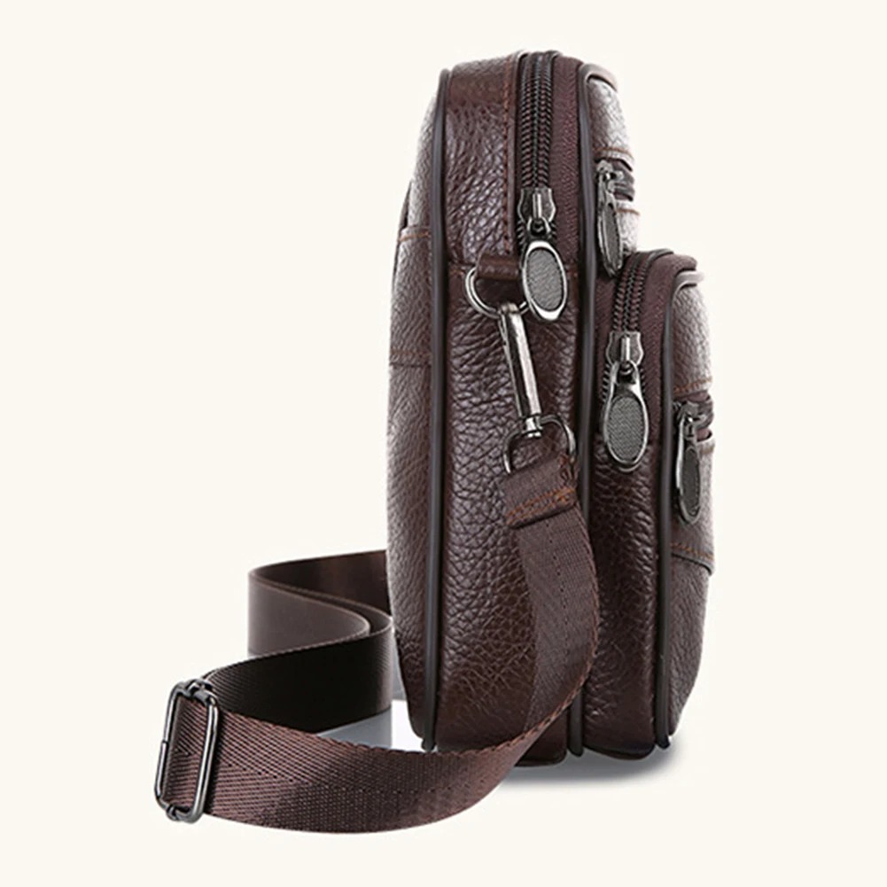 Gambar produk SAKUCI Tas Selempang Pria Kulit PU Leather Shoulder Crossbody Bag - S18