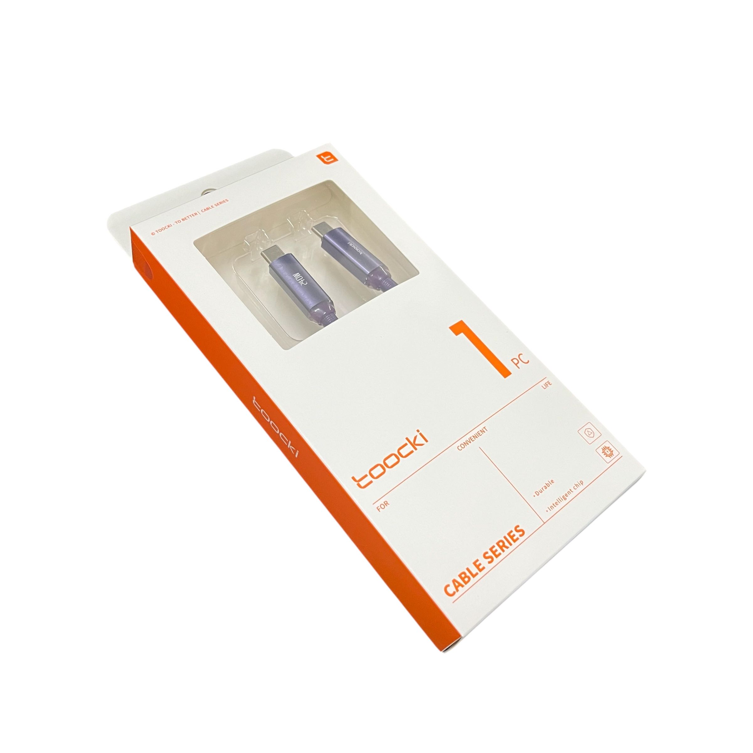 Gambar produk Toocki Kabel Data Type C to Type C Fast Charging PD 240W 1M - TXCCC3