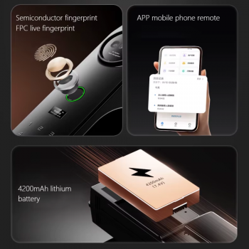 Gambar produk Joneytech Smart Door Lock Fingerprint Face Recognition Password TUYA - CS8/SX01