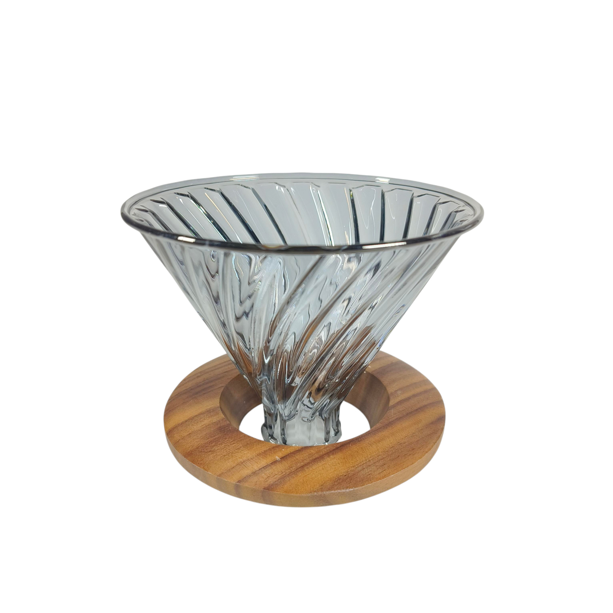 Gambar produk PORBU Filter Penyaring Kopi V60 Coffee Dripper Borosilicate 1-4 Cup - SD-8106
