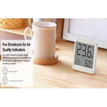ATuMan Termometer Suhu Ruangan Mini LCD Humidity Hygrometer Sensor - TH Mini Gambar produk ATuMan Termometer Suhu Ruangan Mini LCD Humidity Hygrometer Sensor - TH Mini
