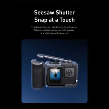 Gambar produk TELESIN Handle Grip Action Camera GoPro 9 to 13 Street Photography - S6-FMS-25-TGP