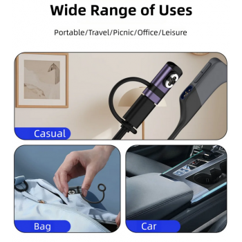 Gambar produk HUXUAN Charger Magnetik USB Type C for Shokz Bone Conduction Earphone 2 Pin - HX11