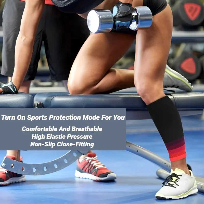 Gambar produk SBreaker Calf Compression Sleeves Running Leg 20-30Mmhg Socks - INU166