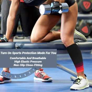 Gambar produk SBreaker Calf Compression Sleeves Running Leg 20-30Mmhg Socks - INU166