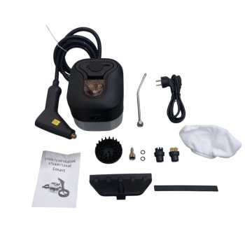 Gambar produk HOMGEEK Alat Pembersih Uap Steam Cleaner Adjustable Multi Brush 1500W - HC3800 PRO