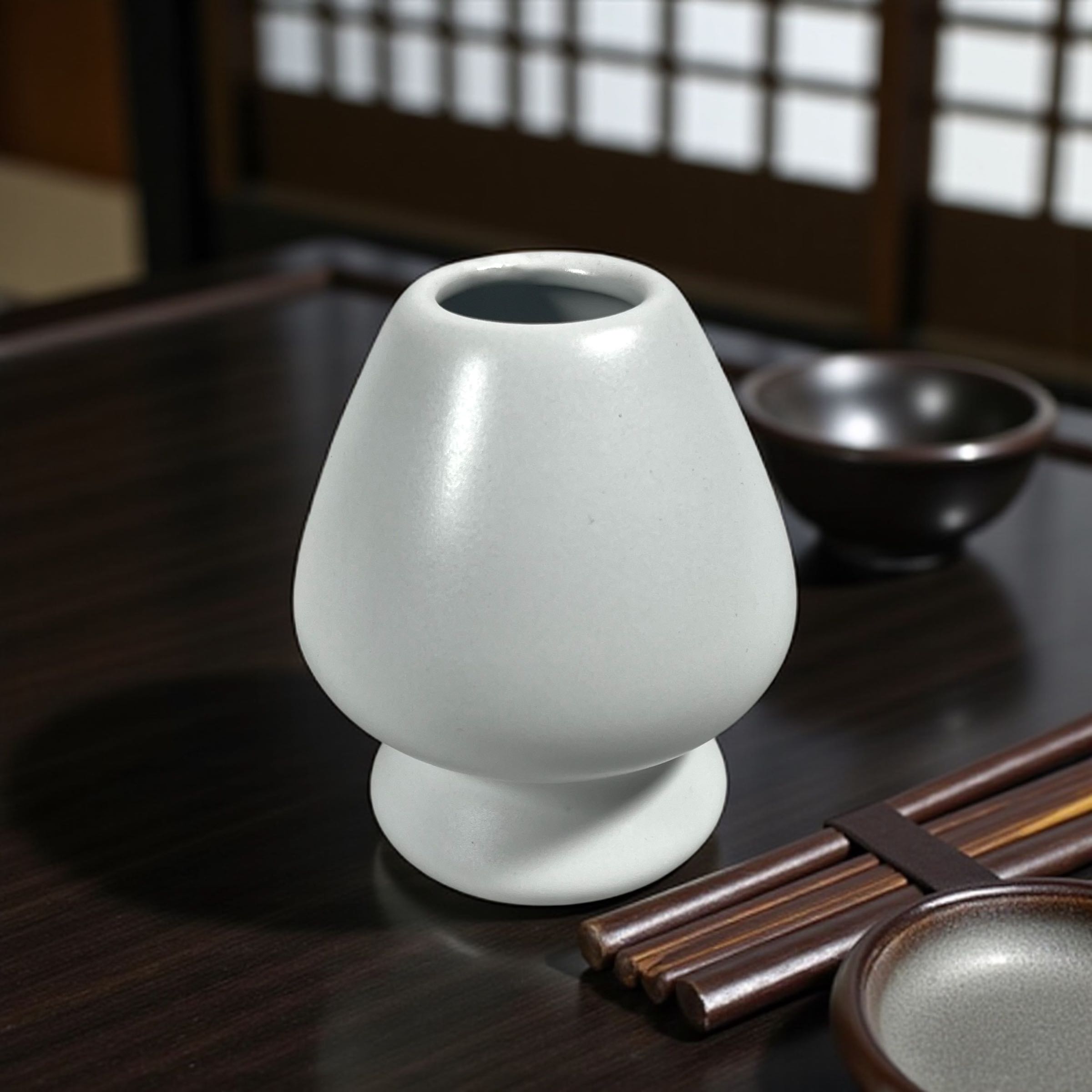 Gambar produk JINGOO Dudukan Pengaduk Chasen Tate Whisk Stand Matcha - D-35