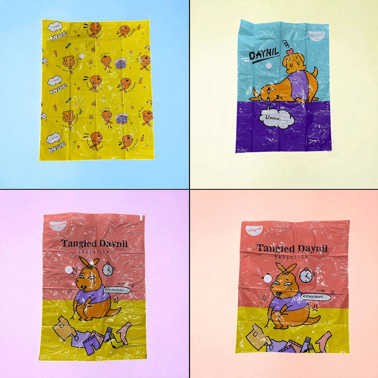 Gambar produk TaffPACK Kantong Plastik Vakum Pakaian Vacuum Bag 8 PCS Electric Pump - BX157