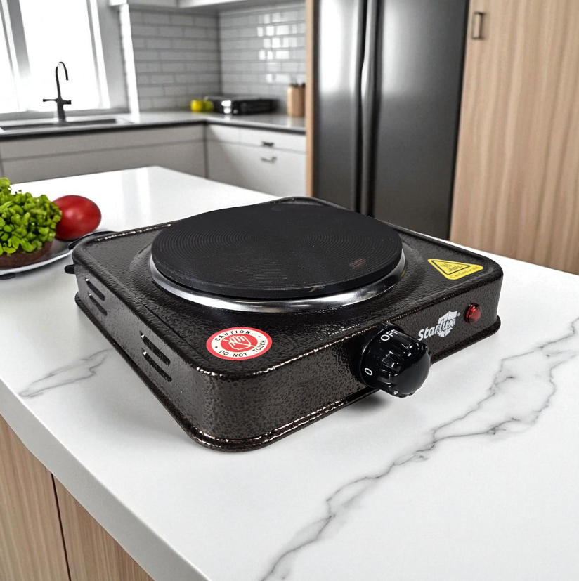 Gambar produk Starlux Kompor Listrik 1 Tungku Single Burner Hot Plate 1000W - SHP-5812