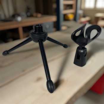 Gambar produk TaffSTUDIO Mikrofon Kondenser Microphone Condenser Podcast with Stand Type C - SF-666